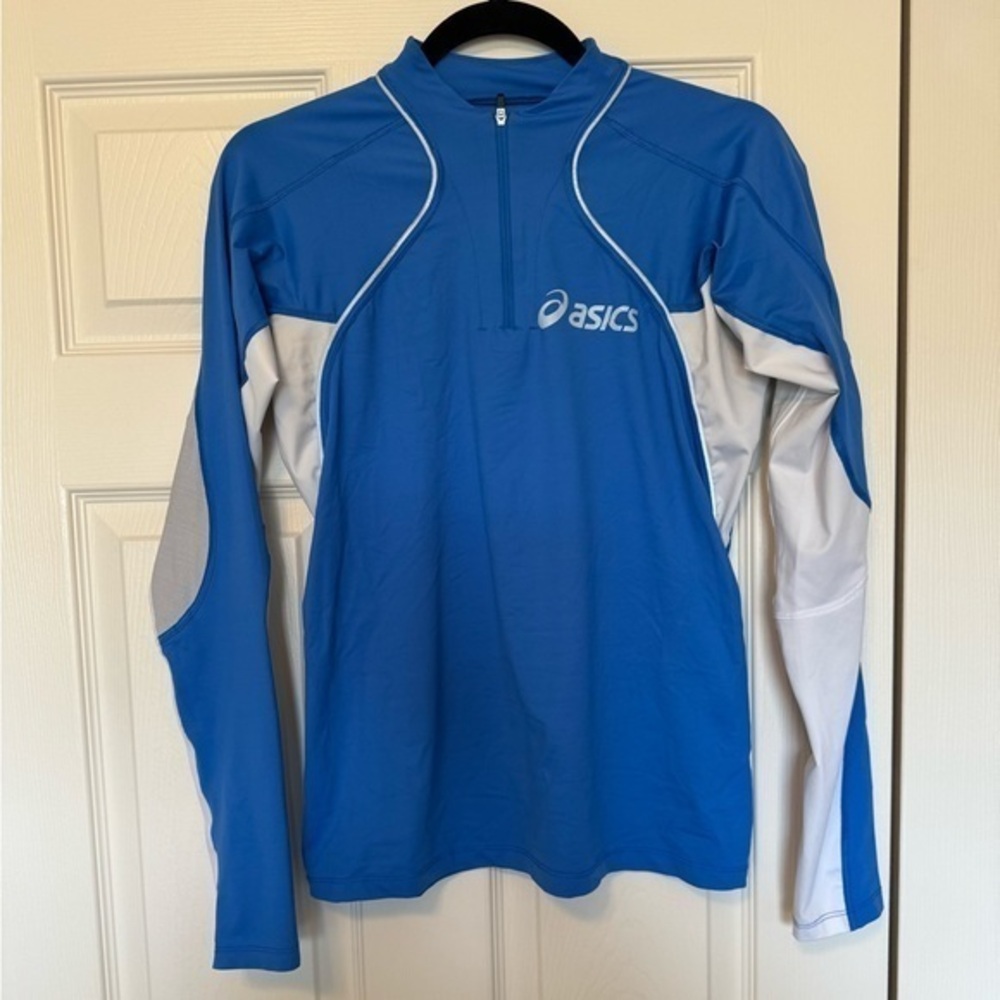 ASICS quarter zip running lightweight jacket size M